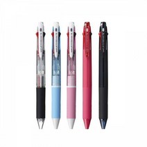 미쯔비시 유니 제트스트림 SXE4-500-07 4색 유성 다색펜, 0.7mm-블랙