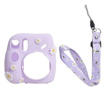 카메라레인커버 인스턴트 필름 카메라 보호 커버 액세서리 instax Mini 7 용 캐리 백 보관 가방 케이스, [03] purple