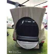(빠른항공배송)SUV 차박텐트 차박도킹텐트 투싼 스포티지 쏘렌토 싼타페 펠리세이드등 차량도킹 꼬리텐트, 카키