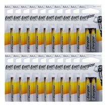 에너자이저 알카라인 건전지 (2P 카드포장), 20개, AAA 2개입, 2개