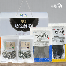남도맛해 [완도] 바다속싱싱 1호(건다시마100g+건미역100g+대멸치200g+중멸치150g), 1세트