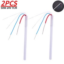 50W 24V 발열체 1322 납땜 인두 세라믹 히터 코어 4선 어댑터 HAKKO 용접용 스테이션 936 937 702B, 02 2PCS Iron Heater