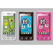 LG 쿠키폰 LG-KU9100 알뜰폰 선불폰 학생폰 효도폰 공기계 KT 3G 터치폰, 블랙(중고), 블랙