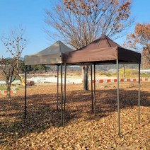 트윈스몰 리뷰이벤트 당일배송 벨크로타입 접이식 캐노피 야외 소형 천막 1.5m x 1.5m, A2세트(지붕+프레임+일반바람막이), 레드