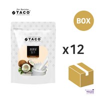 타코 코코넛 밀크 파우더 870g 12개 박스