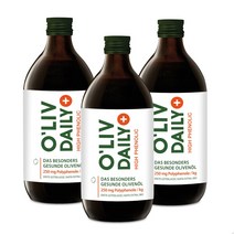 Cellavent Oliv PLUS 독일산 셀라벤트 고페놀릭 올리브 오일 500ml x 3팩, 3개
