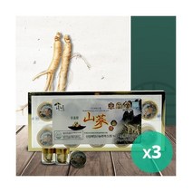 [경주생약] 산삼배양근환 3.75g*10환 x 3박스 (총 30환) (업체별도