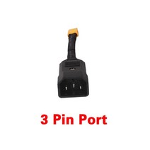 배터리 XT6o Dullet T 포트 앤더슨 2 XT90 1 핀 커넥터 어댑터 액세서리, [06] 3 Pin Port