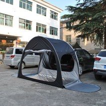 suv 차박텐트 qm6 카니발 스타리아 스타렉스 레이 모닝 도킹텐트, 블랙 색, 단일사이즈
