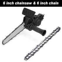 미니전기톱 목공 테이블톱 합판재단기 목공 도구 46 인치 전기 드릴 전기 전기 톱 도구 부착 전기 톱 액세서리 수정 도구 세트로 수정, 6인치 세트 1