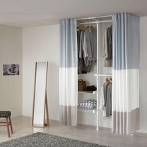 왕자행거 왕자 네오스페이스(어바웃드레스룸3P-선반)_메리미_753(M), 3.블루베이지-753(MB)