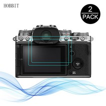 제이즈 FUJI Fujifilm X-T4 X-T30 X-100V 두께 2.5D 광학 유리 LCD 튼튼한 스크린 보호기 디지털 카메라 필름 용 2Pack, [01] X-T4