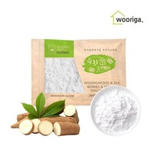 100% 타피오카 전분 1kg 분말 가루