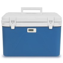 의료용 온도계 아이스 박스 보냉 쿨러 온도 표시 상자, 35L (아이스팩 포함), 35L