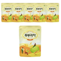 쿠키아 두부로 만든 오리지널 뚜부과자 50g 아이 어른 건강 간식 스낵, 6봉