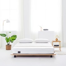이노센트 착붙 9존독립스프링 침대 매트리스 22cm SS i102488, 화이트