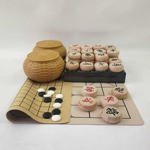 바둑판 장기판 바둑돌 바둑테이블 세트 바둑학원, 바둑판+바둑알361개+장기알50개