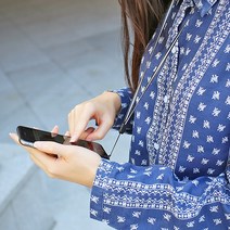 여행 소매치기 분실방지 다용도 고급 목걸이줄 DAISY, 레드