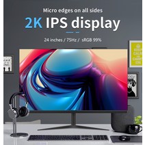 모니터 컴퓨터 4k 38인치 40인치 42인치 60인치 모니터24/27 인치 2K 1K 모니터 144hz 75Hz 데스크탑 PC Lc, 01 144hz