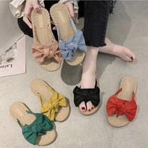 와이제이 국내 당일 발송 부들부들 왕리본쪼리 6컬러 여성쪼리 쪼리슬리퍼 YJ0008