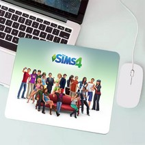 롤 게이밍 장패드 The Sims 4 소형 게임용 마우스 패드 PC 게이머 키보드 컴퓨터 사무실 매트 노트북 매트, 08 A8_02 LockEdge250x200x2mm, 1개