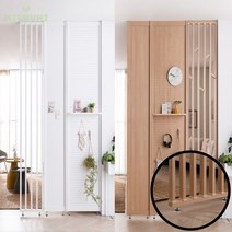 milovhi 인테리어 셀프 우드 파티션 공간분리 무타공 가벽 만들기 타공 파티션 안방 가벽, 메이플+무타공