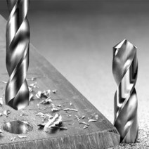 습식코아드릴LAOA-HCS 드릴 비트 세트 나선형 나사 메트릭 복합 탭 트위스트 절단 연마 용 10 개, 09 1.8MM