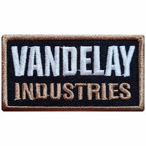 와펜 B341 - 패션 영문 사각 마크 패치 와펜