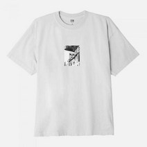 오베이 (165262530) 스트리트 씬 반팔티 WHITE