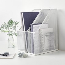 이케아 드뢰니엔스 파일꽂이 2P 화이트(24x32.5x8.5cm+25.5x32.5x10cm) 스틸