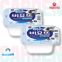 서울우유 비요뜨 쿠키앤크림 136g x 12개입(1box), 12개