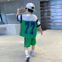 SIMPLIFY 콜라보레이션 남아동 농구복 아동유니폼 2종 세트