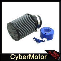 패러글라이딩장비 11Hp 혼다 GX340 클론 엔진 용 어댑터가 있는 62mm 에어 필터 카트 잔디 깎는 기계 미니, 04 Blue