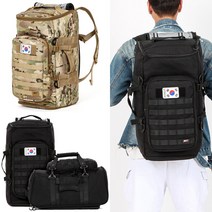 180도 오픈 더플백 겸 택티컬 백팩 50L 스포츠 추천, 색상, CAMO BEIGE