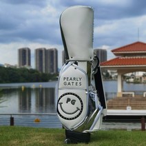 골프 가방 방수 가방 잡아 당기기 가방 트롤리 가방 골프 가방, 화이트