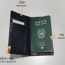 니나노 안심이 여권 신용카드정보탈취방지 지갑, 1개