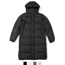 남녀공용 후드 롱패딩 점퍼