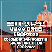 (커피생두) 71 콜롬비아 산아구스틴 사탕수수 디카페인-CROP2022 500g