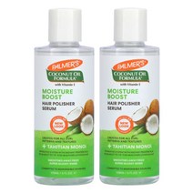 팔머 코코넛 오일 포뮬러 모이스처 부스트 헤어 폴리셔 세럼 6oz(178ml) 2팩
