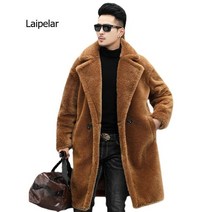 새로운 남성 Outwear 양털 모피 스포츠 용 재킷 코트 양면 양 의류에 대한 따뜻한 세분화 된 재킷을 두껍게