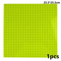 레고 호환용품 클래식베이스 플레이트 4 스타일 플라스틱 조립 벽돌 베이스 피규어 도시 거리 로드 모든, 08 Light Green 32X32