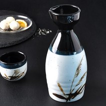 아시 도쿠리 일본 도자기 독구리 도꾸리 사케병 술병