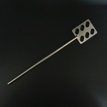실험실 스테인레스 스틸 사각 타입 블레이드 패들 리프 폭 40mm 임펠러 교반 1 개 sitrrerrer용 막대 포함