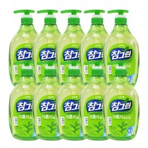 참그린 녹차 뽀드득 주방세제, 1kg, 10개