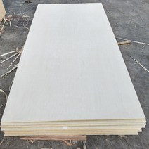 나무판자 직영 3-18mm 표백 버드나무 가구판 다층판 공예품 합판량이, 1220x2440x3mm 단면