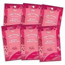 빠른배송 만드는초코렛 행복한쇼콜라띠에100g딸기*6입 1개 사무실 탕비실, 행복한쇼콜라띠에100g딸기6입