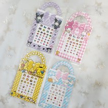 [당일] 네일 스티커 산리오 친구들 5개 1세트 유아 아동 어린이 여아 생일 선물 답례품, 네일스티커 산리오 ( 5개 Set )