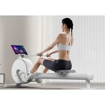 로잉머신 실내 저소음 조정 전신운동기구 스마트, 흰색 전문 32단 전기 셔틀 가변 저항