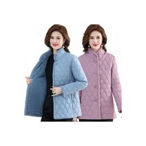 엄마옷 집업 경량외투 조끼 50대60대 중년용우먼 웰론, 엄마옷 용털 패딩 점퍼 루즈핏 여성 따뜻한 코트 겨울자