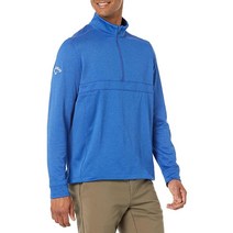 미국발송 캘러웨이 남성용 스윙테크 와플 미드웨이트 1/4 지퍼 긴소매 골프 베이스 레이어161198